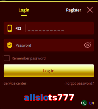 Allslots777 login preview